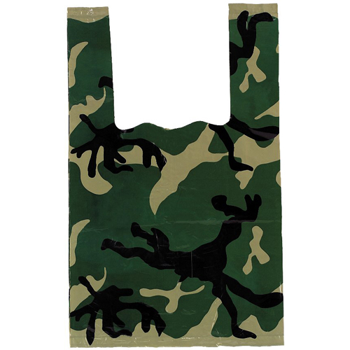 Woodland Camo Shopping Bag