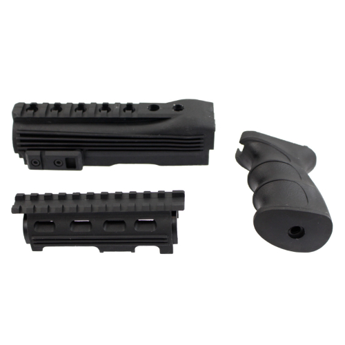 Grip and Rail Set - Black