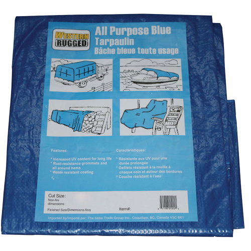 Western Rugged Tarp Blue