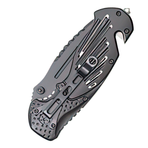 Spring Assisted Rescue Folding Knife