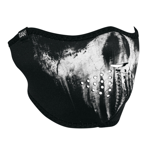 Neoprene Skull Ghost Half Face Mask